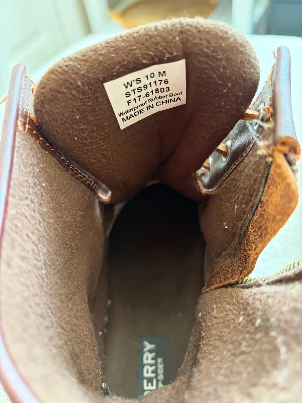 Sperry Saltwater Lace Up Duck Boot